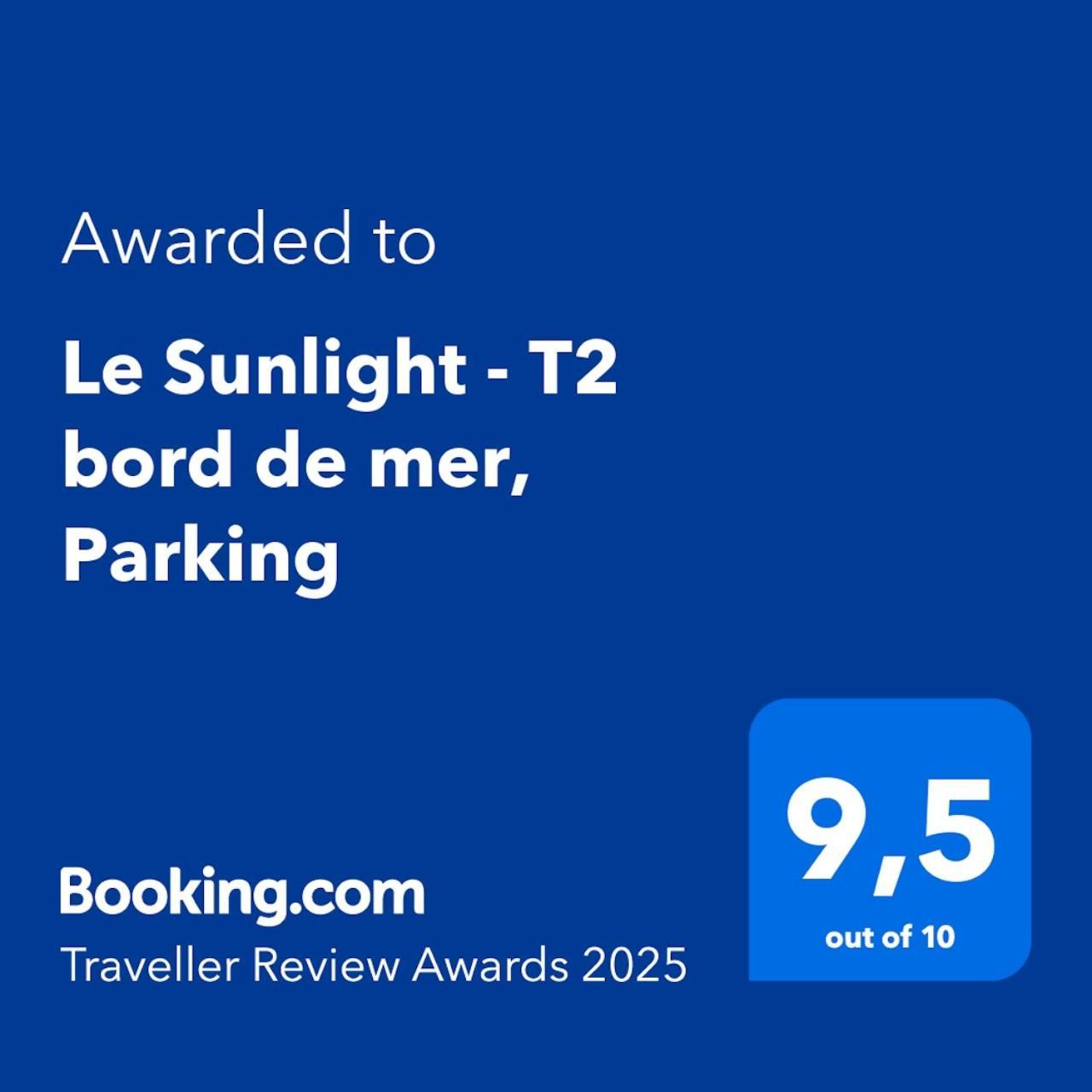 Le Sunlight - T2 Bord De Mer, Parking 帕拉瓦莱弗洛 外观 照片